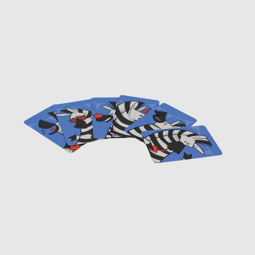 Illustration Fake Zebra
