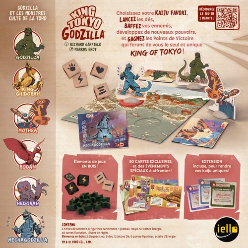 Illustration King of Tokyo : Godzilla