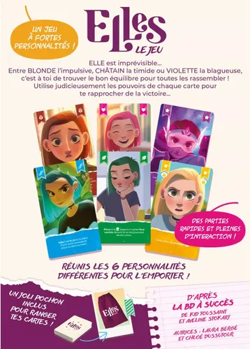 Illustration Elles - Le Jeu de Cartes