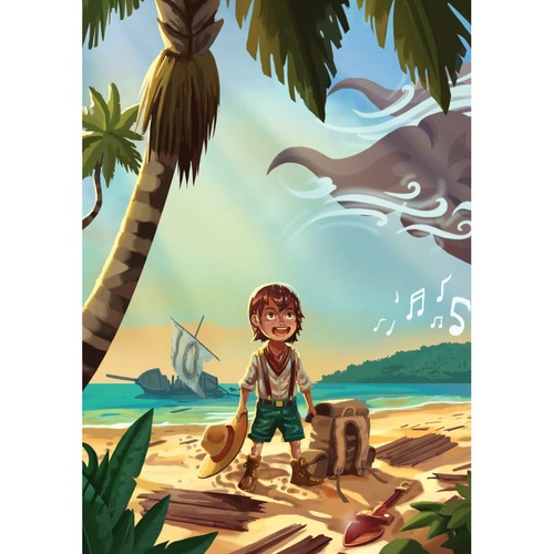 Illustration L'île Magique