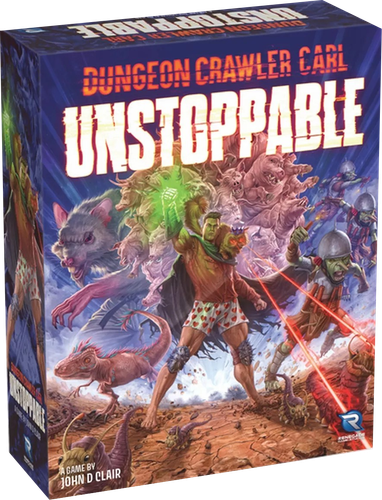 Illustration Dungeon Crawler Carl Unstoppable - Version Anglaise