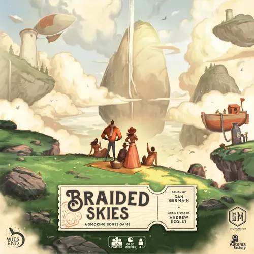 Illustration Braided skies