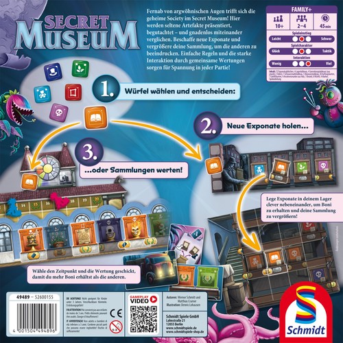Illustration secret museum