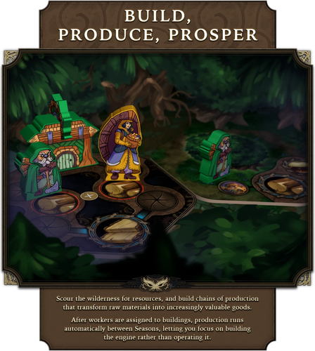 Illustration Against the Storm: The Board Game