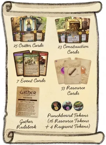 Illustration Gather: An Everdell Card Game