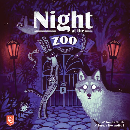 Illustration Night at the Zoo