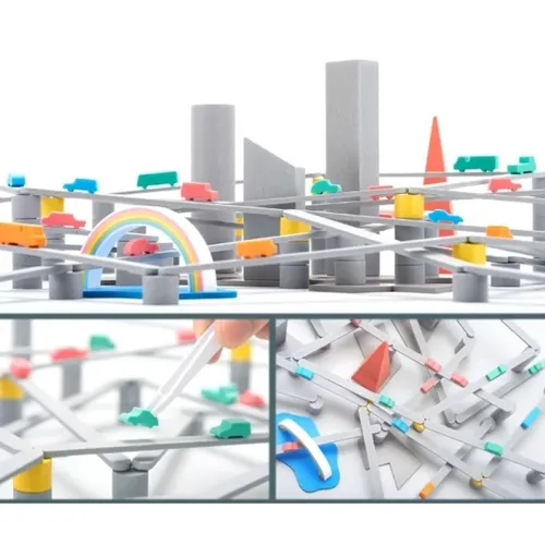 Illustration Tokyo Highway - Rainbow City