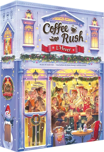 Illustration Coffee Rush : L'Hiver