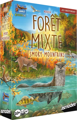Illustration Forêt Mixte : Smoky Mountains