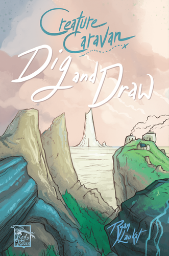 Illustration Creature Caravan: Dig And Draw