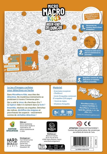 Illustration Micro Macro Kids : Week-end de Dingue