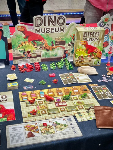 Illustration Dino Museum