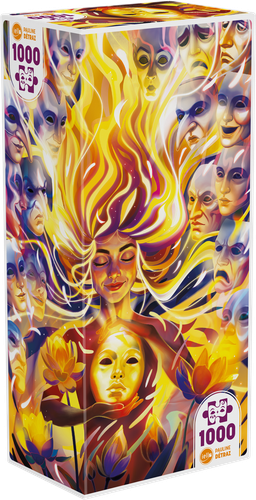 Illustration Puzzle Universe - Masks - 1000 Pièces
