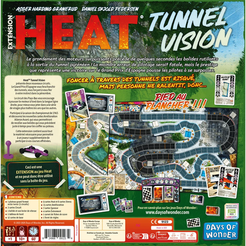Illustration Heat Tunnel Vision