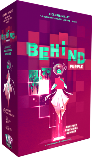 Illustration Behind Purple
